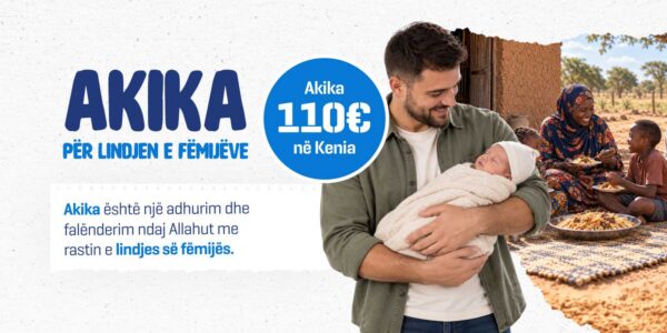 A e keni ditur se përmes Islamic Relief ju mund ta kryeni edhe Akikën